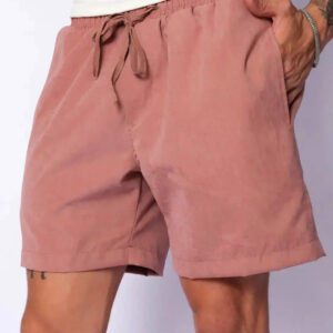 Bermuda Tactel Masculina Rose