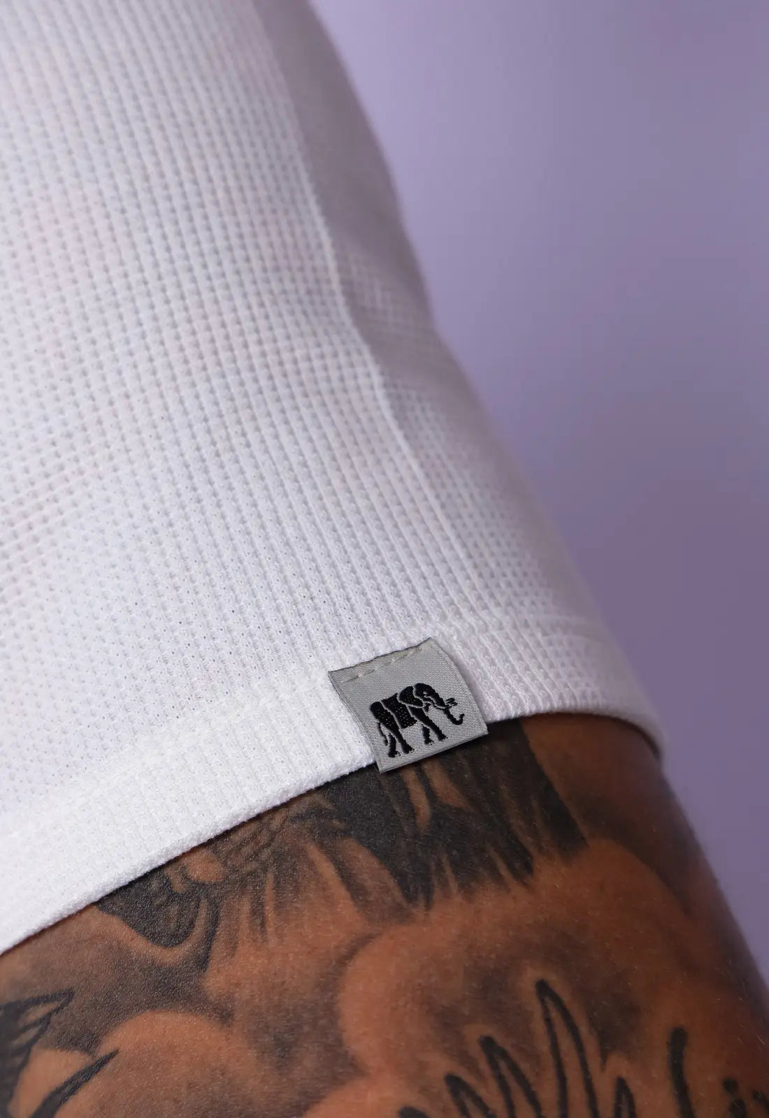 Camiseta Masculina Tricot Branca - Imagem 6