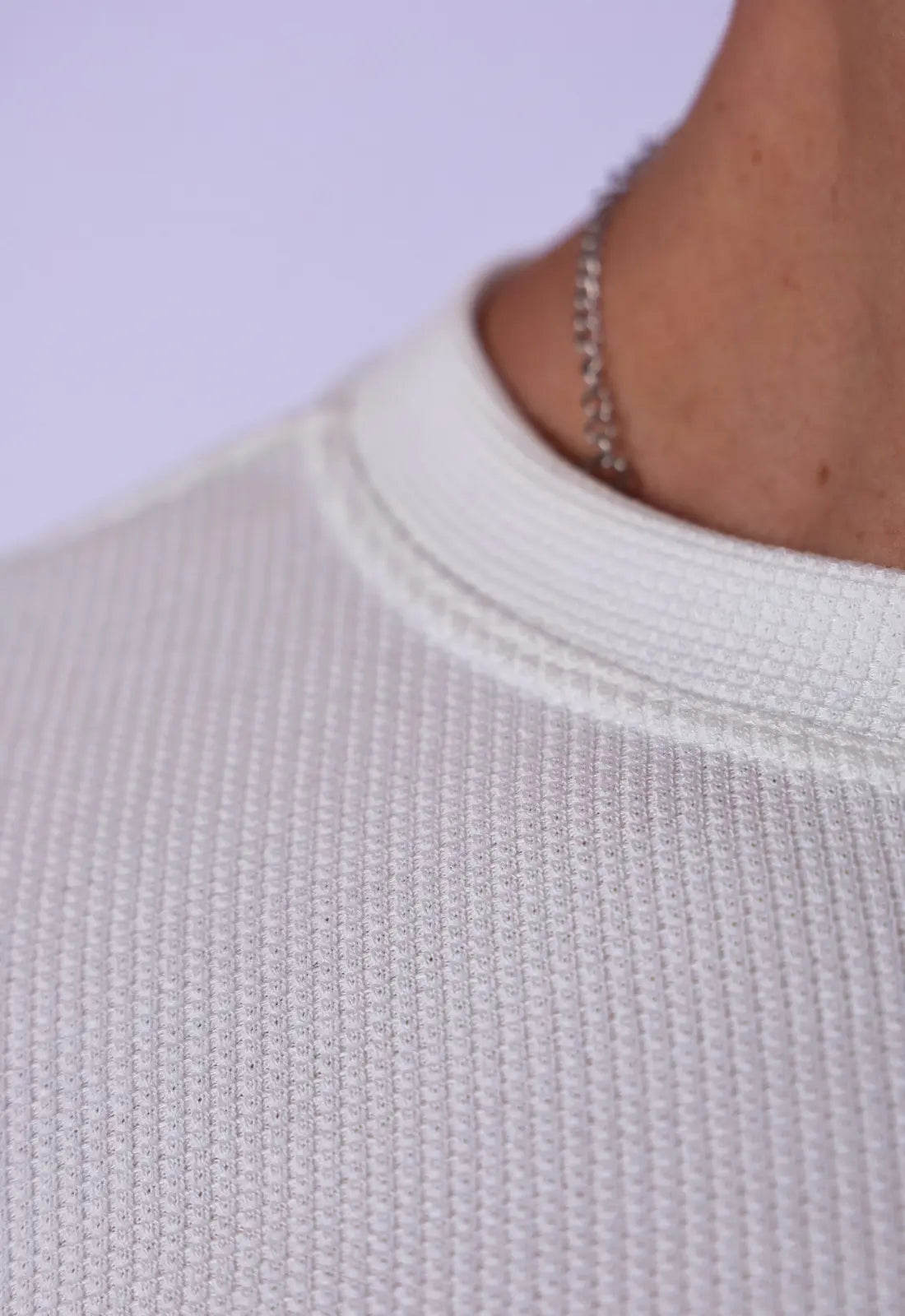 Camiseta Masculina Tricot Branca - Imagem 7